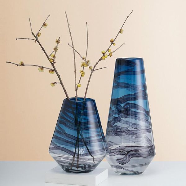 color vase transparent glass creative american simple flower arrangement dried flower lily living room home decoration1
color vase transparent glass creative american simple flower arrangement dried flower lily living room home decoration1
