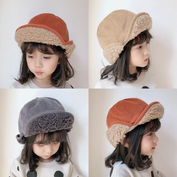 children's hat autumn and winter new lei feng hats korean parent-child plus velvet thick windproof earmuffs lamb down cap1, Blue;gray
children's hat autumn and winter new lei feng hats korean parent-child plus velvet thick windproof earmuffs lamb down cap1, Blue;gray