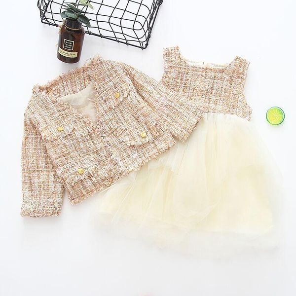 clothing sets fairy baby girls plaid pocket jacket and tutu dress children set for kids fall winter cc girl boutique coat, White
clothing sets fairy baby girls plaid pocket jacket and tutu dress children set for kids fall winter cc girl boutique coat, White