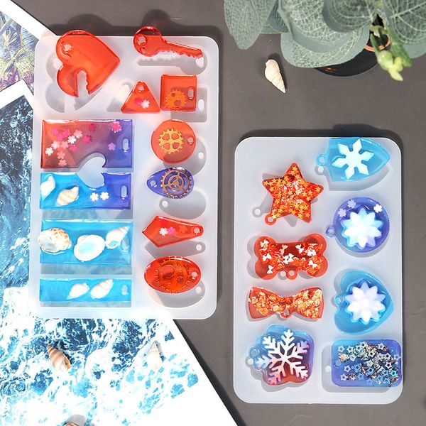 silicone jewelry casting molds pendant necklace mould with multi popular shapes for jewelry craft polymer clay resin epoxy making
silicone jewelry casting molds pendant necklace mould with multi popular shapes for jewelry craft polymer clay resin epoxy making