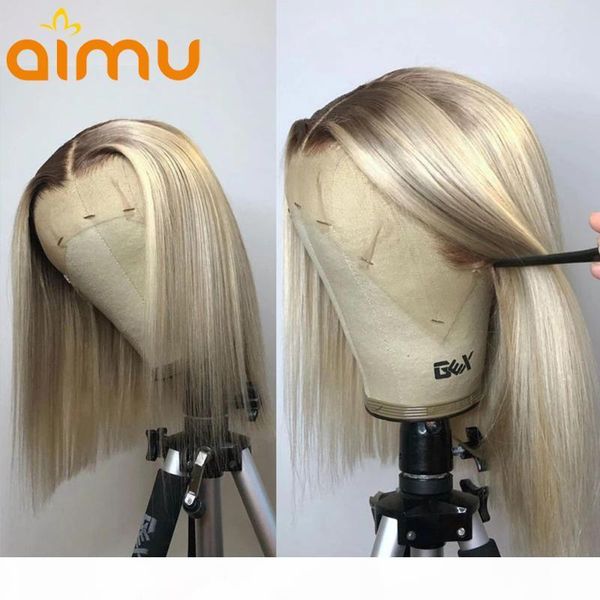 ombre 613 blonde hd transparent 13x6 lace front wigs preplucked brazilian short bob straight frontal human hair wigs for women, Black;brown
ombre 613 blonde hd transparent 13x6 lace front wigs preplucked brazilian short bob straight frontal human hair wigs for women, Black;brown