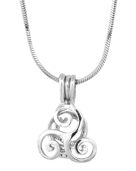 chains fashion styles 18kgp love wish beard cages pendants diy pearl modern charm p81, Silver
chains fashion styles 18kgp love wish beard cages pendants diy pearl modern charm p81, Silver