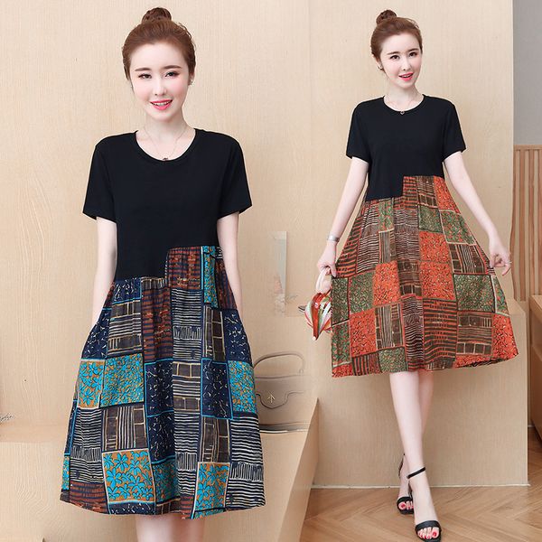 women ladies will see patchwork printed big plus size l thin ocasional colour blouses worn g5xt, Black;gray
women ladies will see patchwork printed big plus size l thin ocasional colour blouses worn g5xt, Black;gray