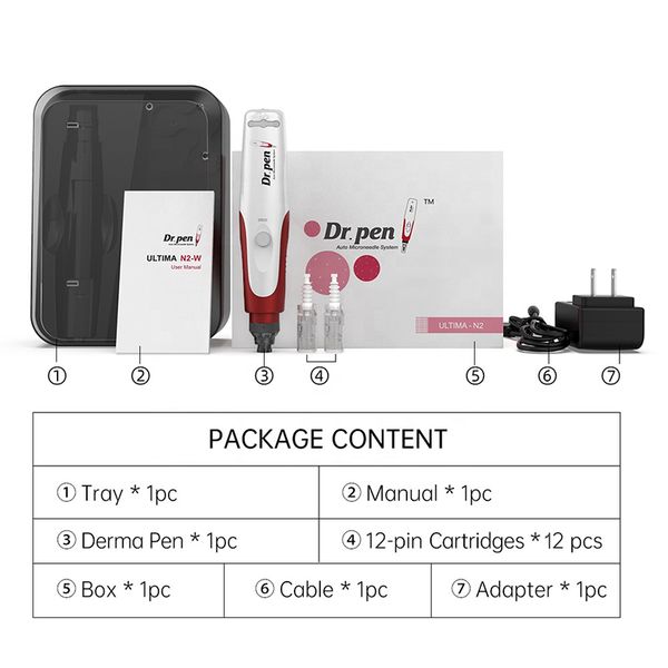 wireless dr pen ultima n2 with 12pcs derma pen needle cartridges lip tattoo micro needle therapy electric microneeding machine p
wireless dr pen ultima n2 with 12pcs derma pen needle cartridges lip tattoo micro needle therapy electric microneeding machine p