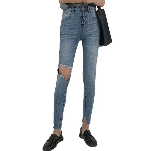 wholesale new autumn winter selling women's fashion casual denim pants ba2112, Blue
wholesale new autumn winter selling women's fashion casual denim pants ba2112, Blue