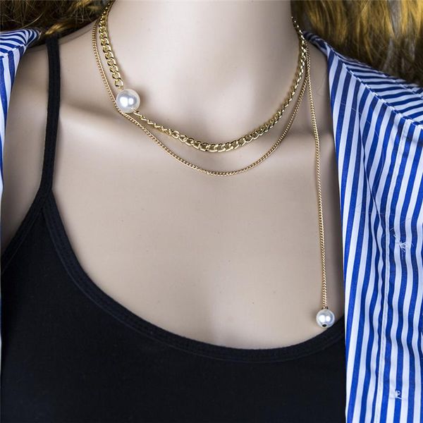двухслойный золотой цветовая цепочка choker ожерелье для женщин жемчужное кулон ожерелье воротник женская мода ювелирные изделия, Golden;silver
двухслойный золотой цветовая цепочка choker ожерелье для женщин жемчужное кулон ожерелье воротник женская мода ювелирные изделия, Golden;silver