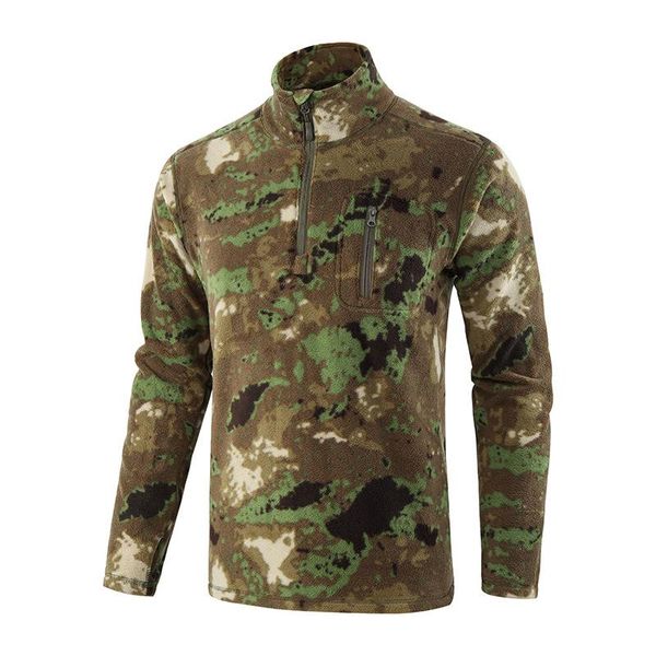 winter new cmouflage флис футболки с длинными рукавами теплое спорт топы tactical туризм одежда army linner открытый футболки, Gray;blue 
winter new cmouflage флис футболки с длинными рукавами теплое спорт топы tactical туризм одежда army linner открытый футболки, Gray;blue