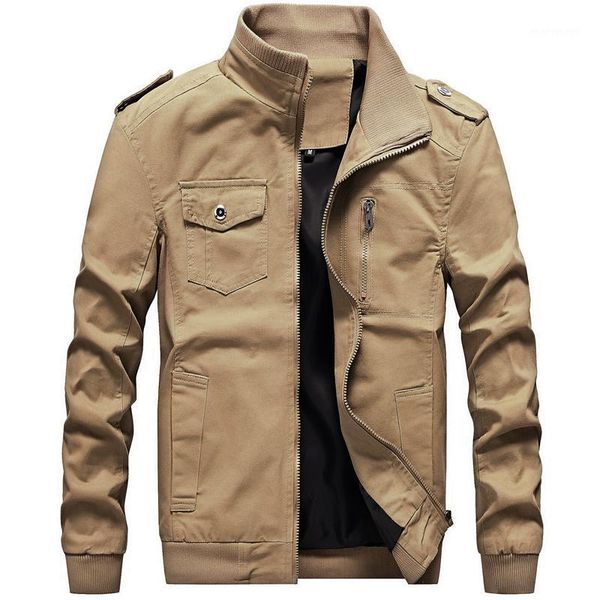 men's jackets 2021 men casual cotton stand collar multi pockets coats man outwear retro denim jacket plus size 5xl 6xl1, Black;brown
men's jackets 2021 men casual cotton stand collar multi pockets coats man outwear retro denim jacket plus size 5xl 6xl1, Black;brown