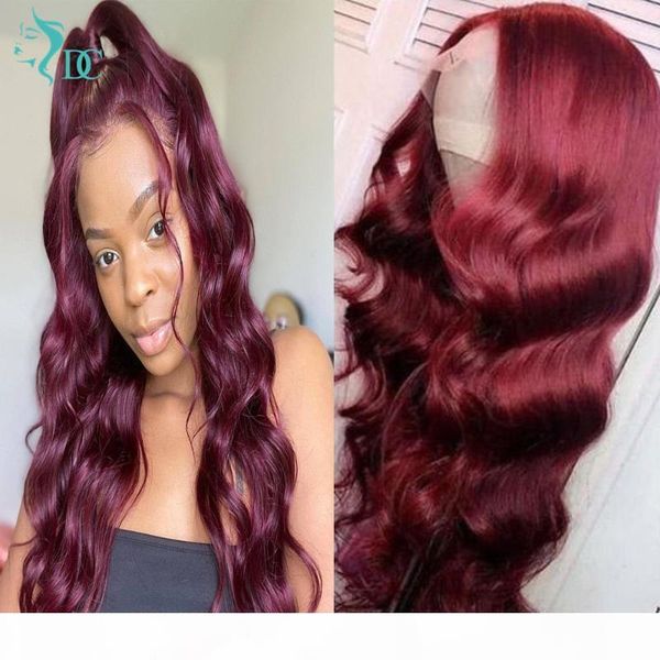 99j burgundy lace front wig body wave human hair wig t part lace wigs brazilian 150% - 180% density closure wigs for women, Black;brown
99j burgundy lace front wig body wave human hair wig t part lace wigs brazilian 150% - 180% density closure wigs for women, Black;brown
