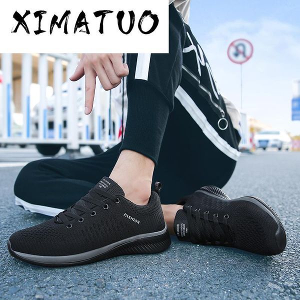 shoes for men summer mesh men sneakers lace up low hollow footwear breathable sale sport trainers zapatillas hombre, Black
shoes for men summer mesh men sneakers lace up low hollow footwear breathable sale sport trainers zapatillas hombre, Black