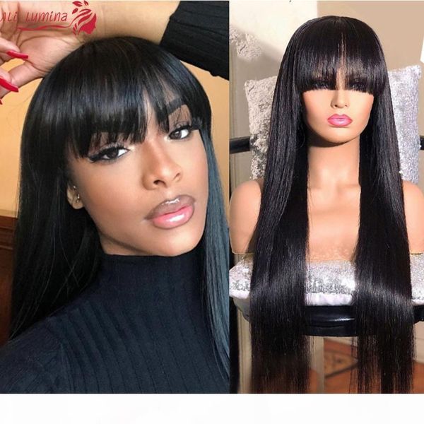 transparent 13x4 360 lace frontal wig straight bangs human hair wigs with bangs 150% remy brazilian lace front wigs with, Black;brown
transparent 13x4 360 lace frontal wig straight bangs human hair wigs with bangs 150% remy brazilian lace front wigs with, Black;brown
