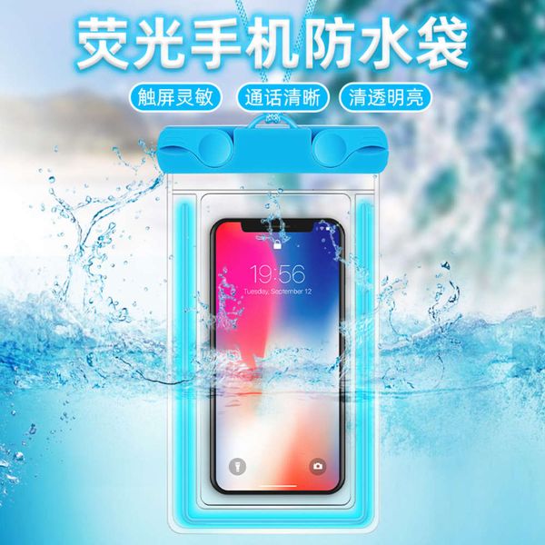 high grade luminous orcent transparent diving swimming tpu bag sealed waterproof mobile phone
high grade luminous orcent transparent diving swimming tpu bag sealed waterproof mobile phone