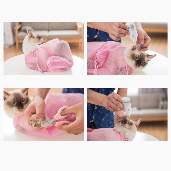 solid color bag cat cosmetology anti seizing pets contraction mouth care washing shower clean bags convenient 4xh k2
solid color bag cat cosmetology anti seizing pets contraction mouth care washing shower clean bags convenient 4xh k2