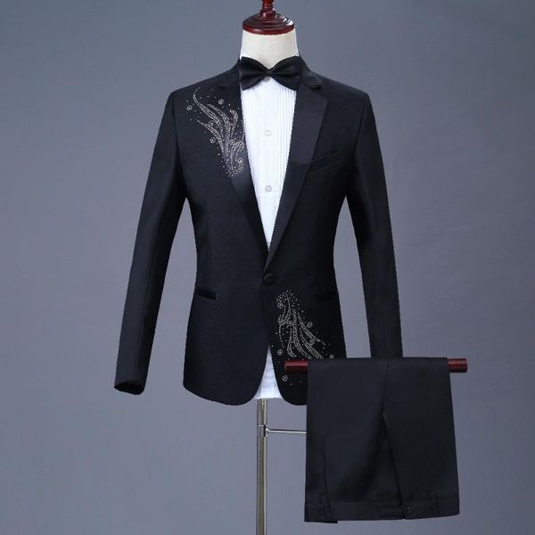 2020 new elegant brand wedding mens suit single breasted suit for men slim fit groom tuxedo blazer costume homme mariage, White;black
2020 new elegant brand wedding mens suit single breasted suit for men slim fit groom tuxedo blazer costume homme mariage, White;black