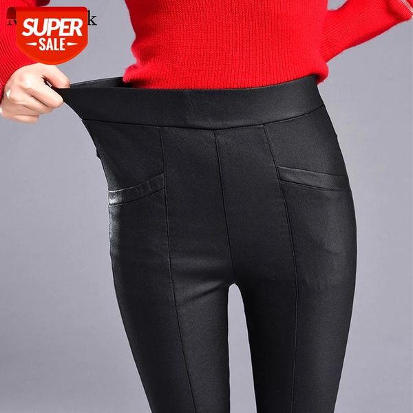autumn winter black pu leather pants women high waist pockets leather leggings high stretch skinny women pants trousers 7545 50 #ey6z, Black;white
autumn winter black pu leather pants women high waist pockets leather leggings high stretch skinny women pants trousers 7545 50 #ey6z, Black;white