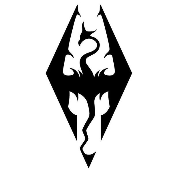 6.5cm*12.5cm skyrim style art dragon vinyl car stickers motorcycle decal black/silver s6-3054
6.5cm*12.5cm skyrim style art dragon vinyl car stickers motorcycle decal black/silver s6-3054