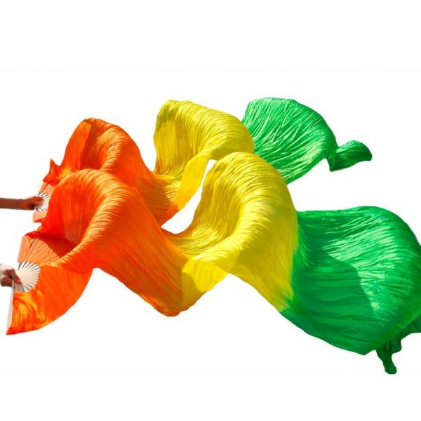 100% silk veil bamboo long fans dancing accessories silk fans handmade dyed 1 pair belly dance gradient orange+yellow+green, Black;red
100% silk veil bamboo long fans dancing accessories silk fans handmade dyed 1 pair belly dance gradient orange+yellow+green, Black;red