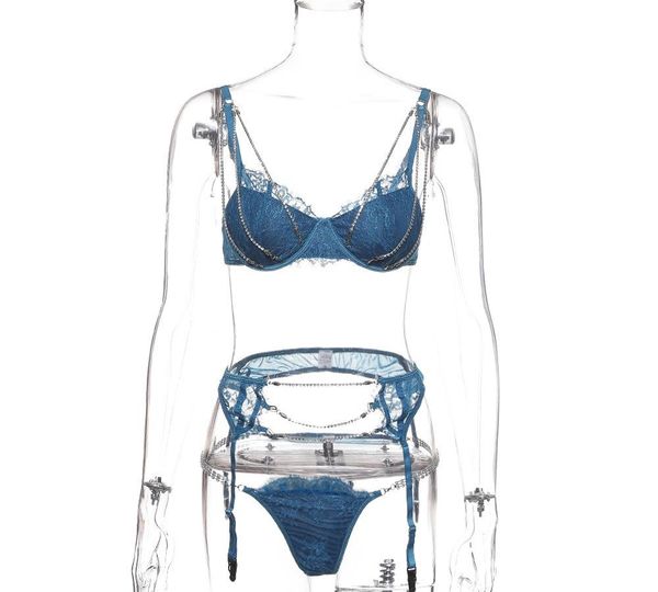 goocheer lingerie ultra-thin transparent bra set with crystal chain lace bra set 3pcs/set bra+tongs+garter underwear99, Red;black
goocheer lingerie ultra-thin transparent bra set with crystal chain lace bra set 3pcs/set bra+tongs+garter underwear99, Red;black