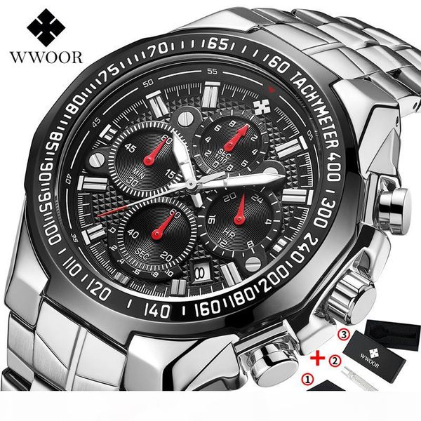 new watch man wwoor men chronograph quartz watch big dial steel strap waterproof sport clock reloj hombre, Slivery;brown
new watch man wwoor men chronograph quartz watch big dial steel strap waterproof sport clock reloj hombre, Slivery;brown