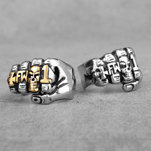 fist punch skull gold men rings punk hip hop personality for boyfriend male stainless steel jewelry creativity gift wholesale wmttah, Bronze;silver
fist punch skull gold men rings punk hip hop personality for boyfriend male stainless steel jewelry creativity gift wholesale wmttah, Bronze;silver