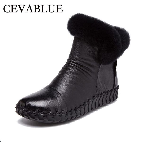 cevabule pure hand sewing women's boots winter cow leather comfortable soft bottom short boots casual joker ljy-a68, Black
cevabule pure hand sewing women's boots winter cow leather comfortable soft bottom short boots casual joker ljy-a68, Black