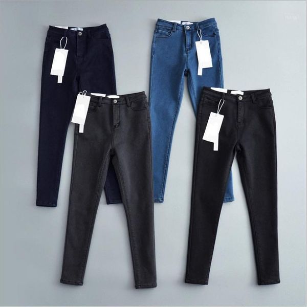 women's jeans women's winter wear fashion slim stretch high waist with velvet thickened small feet women1, Blue
women's jeans women's winter wear fashion slim stretch high waist with velvet thickened small feet women1, Blue