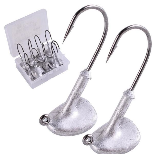 10pc/box 2.5g 3.5g 5g 7g 10g 12g 14g 18g tumbler lead head hook jig bait fishing hook for soft lure hooks bbyxss
10pc/box 2.5g 3.5g 5g 7g 10g 12g 14g 18g tumbler lead head hook jig bait fishing hook for soft lure hooks bbyxss