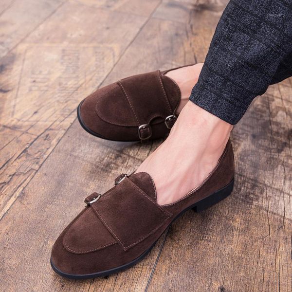 2020 british fashion men suede leather shoes mlae dress wedding classic business party office wedding loafers men's flats shoes1, Black
2020 british fashion men suede leather shoes mlae dress wedding classic business party office wedding loafers men's flats shoes1, Black
