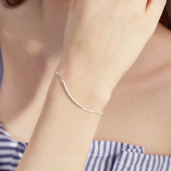 yvv3e simple bracelet and thin semicircle elbow design sense bracelet sterling silver s925 fashion accessories fashion women's style pc, Golden;silver
yvv3e simple bracelet and thin semicircle elbow design sense bracelet sterling silver s925 fashion accessories fashion women's style pc, Golden;silver