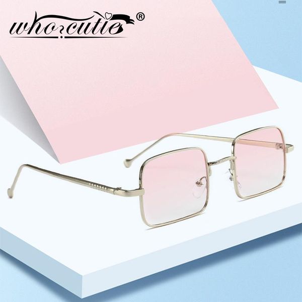 sunglasses who cutie vintage small square women brand designer 2021 trendy fashion gradient pink lens sun glasses female om862, White;black
sunglasses who cutie vintage small square women brand designer 2021 trendy fashion gradient pink lens sun glasses female om862, White;black