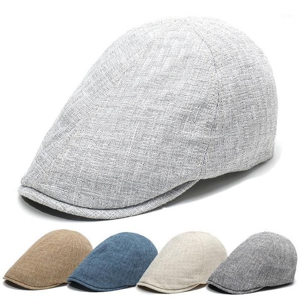 mens womens thin section hat golf driving beret cabbie hat newsboy flat ivy summer sun cotton and linen cap gorras1, Blue;gray
mens womens thin section hat golf driving beret cabbie hat newsboy flat ivy summer sun cotton and linen cap gorras1, Blue;gray