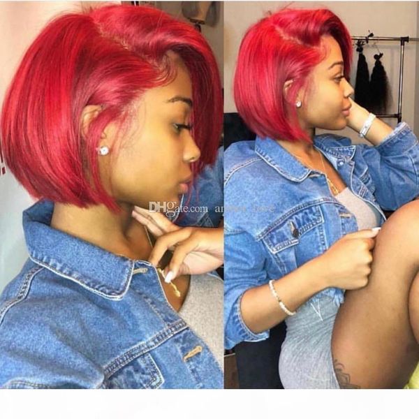 beauty short bob brazilian human hair lace front wig silky straight lace wig #red full lace wigs hair with baby hair for women, Black;brown
beauty short bob brazilian human hair lace front wig silky straight lace wig #red full lace wigs hair with baby hair for women, Black;brown