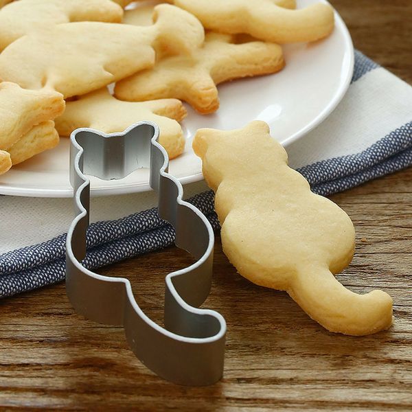 new cat shaped aluminium mold sugarcraft cake cookies pastry baking cutter mould biscuit mould cookie cutter
new cat shaped aluminium mold sugarcraft cake cookies pastry baking cutter mould biscuit mould cookie cutter