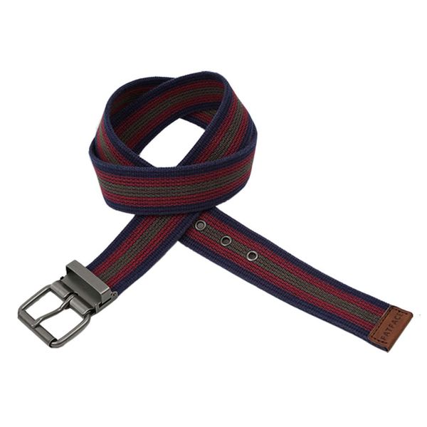 trendy brand new men's youth canvas woven belt, pin buckle and student pure cotton striped belt, Black;brown
trendy brand new men's youth canvas woven belt, pin buckle and student pure cotton striped belt, Black;brown