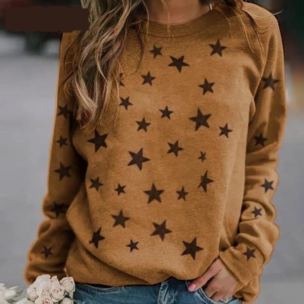 women's spring and autumn new fashion rest five star crew neck long sleeve women's spring and autumn new fashion t-shirt rest five, White
women's spring and autumn new fashion rest five star crew neck long sleeve women's spring and autumn new fashion t-shirt rest five, White