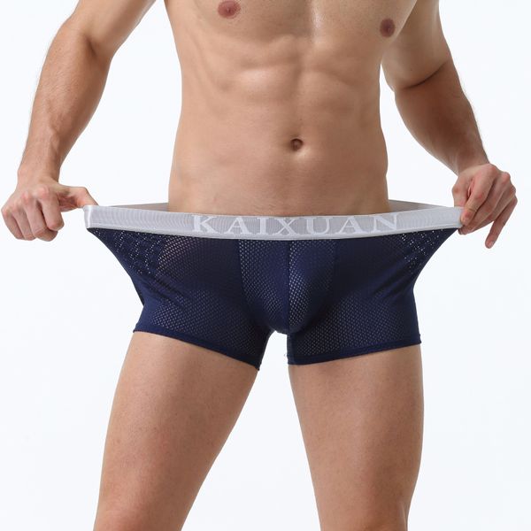 3pieces/lot mens mesh underwear ice silk underpants nylon breathable gay male panties men boxer shorts solid cueca men trunks, Black;white
3pieces/lot mens mesh underwear ice silk underpants nylon breathable gay male panties men boxer shorts solid cueca men trunks, Black;white