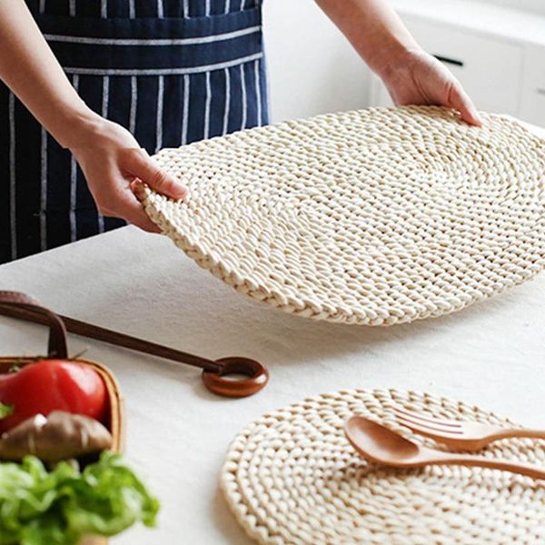 corn fur woven dining table mat heat insulation pot holder round coasters coffee drink cup table placemats mug1
corn fur woven dining table mat heat insulation pot holder round coasters coffee drink cup table placemats mug1