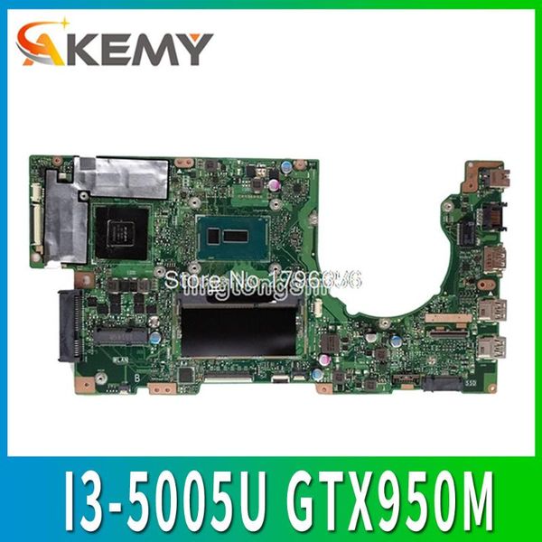 k501lx lapmotherboard for asus k501lb k501lx k501l v505l a501l test original mainboard test 100% ok 4g ram i3-5005u gtx950m
k501lx lapmotherboard for asus k501lb k501lx k501l v505l a501l test original mainboard test 100% ok 4g ram i3-5005u gtx950m