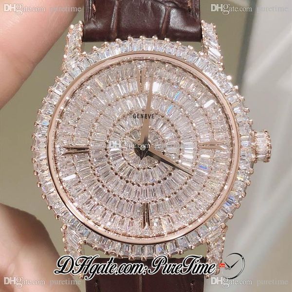 dmf traditionnelle 82760/000g miyota 9015 automatic mens watch full paved diamonds dial rose gold brown leather edition puretime ptvc 2, Slivery;brown
dmf traditionnelle 82760/000g miyota 9015 automatic mens watch full paved diamonds dial rose gold brown leather edition puretime ptvc 2, Slivery;brown