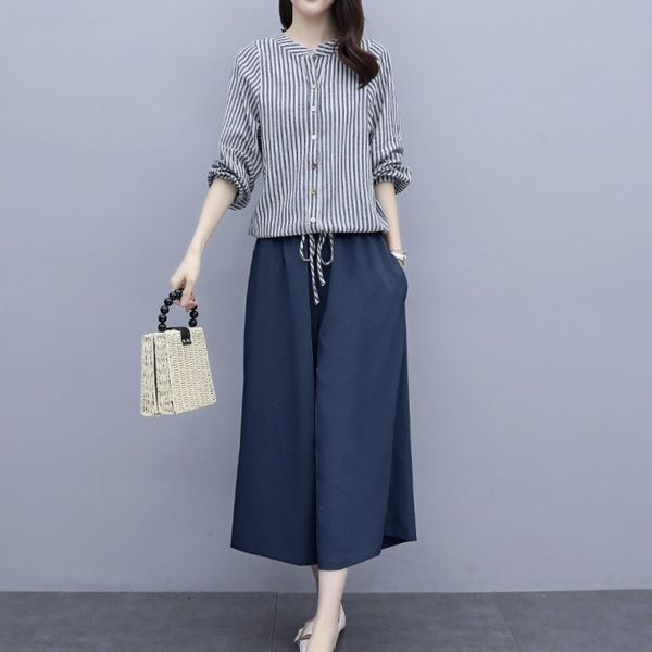 хлопковые брюки pantscotton белье широкой ноги pantshemp отдых костюм женщины 2020 новой весна и осенью мода с длинным рукавом полосатой ино, Gray
хлопковые брюки pantscotton белье широкой ноги pantshemp отдых костюм женщины 2020 новой весна и осенью мода с длинным рукавом полосатой ино, Gray