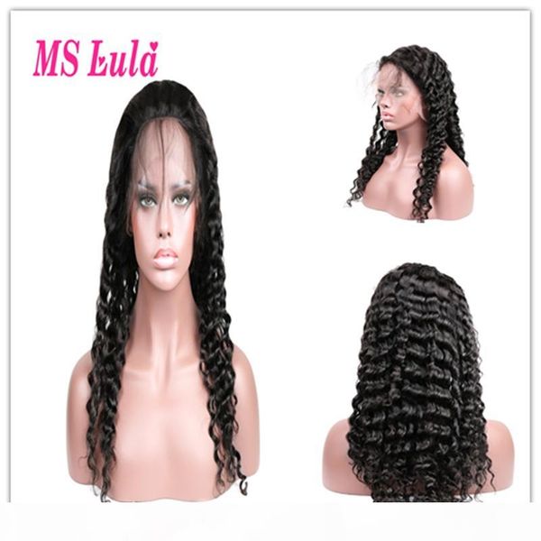ms lula lace wig 360 pre-plucked lace front wig 180 high density with baby hair all around deep wave wigs human hair, Black;brown
ms lula lace wig 360 pre-plucked lace front wig 180 high density with baby hair all around deep wave wigs human hair, Black;brown