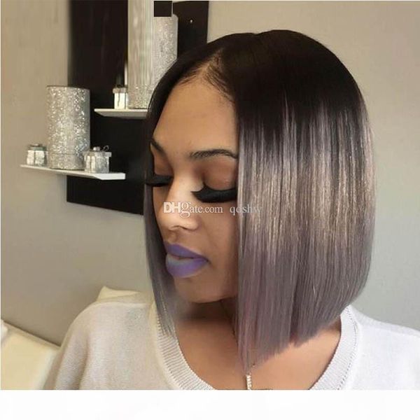 human hair lace front wigs colored silver gray short bob virgin peruvian straight grey pre plucked full lace wig for white women, Black;brown
human hair lace front wigs colored silver gray short bob virgin peruvian straight grey pre plucked full lace wig for white women, Black;brown