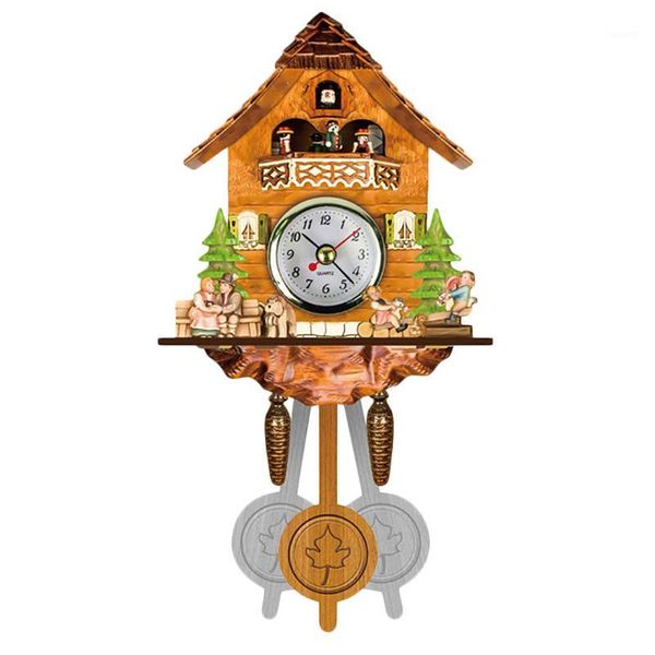 antique wooden cuckoo wall clock bird time bell swing alarm watch home art decor 0021
antique wooden cuckoo wall clock bird time bell swing alarm watch home art decor 0021