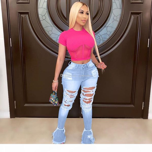 designer women hole denim ripped jeans pants stretch skinny slim pants calf length jean high waisted ladies fashion woman casual trousers, Blue
designer women hole denim ripped jeans pants stretch skinny slim pants calf length jean high waisted ladies fashion woman casual trousers, Blue