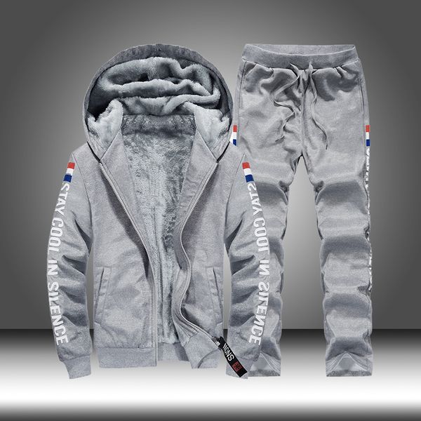 winter casual men hoodies sweatshirt + pant tracksuits hooded jackets coat man hoodi warm plus thick fleece hoodies sportswear 1004, Gray
winter casual men hoodies sweatshirt + pant tracksuits hooded jackets coat man hoodi warm plus thick fleece hoodies sportswear 1004, Gray
