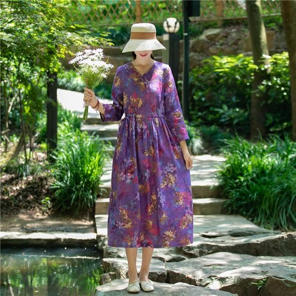 2kv20 2020 literature new flax flower autumn women's dress and dress dressaline dressart nine skirt sleeve loose thin long a-line point, Black;gray
2kv20 2020 literature new flax flower autumn women's dress and dress dressaline dressart nine skirt sleeve loose thin long a-line point, Black;gray