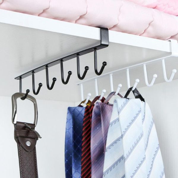 hooks & rails under-cabinet hanger rack with 6 kitchen storage cupboard shelf hook
hooks & rails under-cabinet hanger rack with 6 kitchen storage cupboard shelf hook