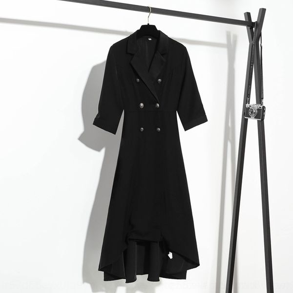 deevj autumn french short sleeve double breasted suit collar in new and evening dress winter 2020 feminine fishtail irregular qoqsf dress di, Black;gray
deevj autumn french short sleeve double breasted suit collar in new and evening dress winter 2020 feminine fishtail irregular qoqsf dress di, Black;gray