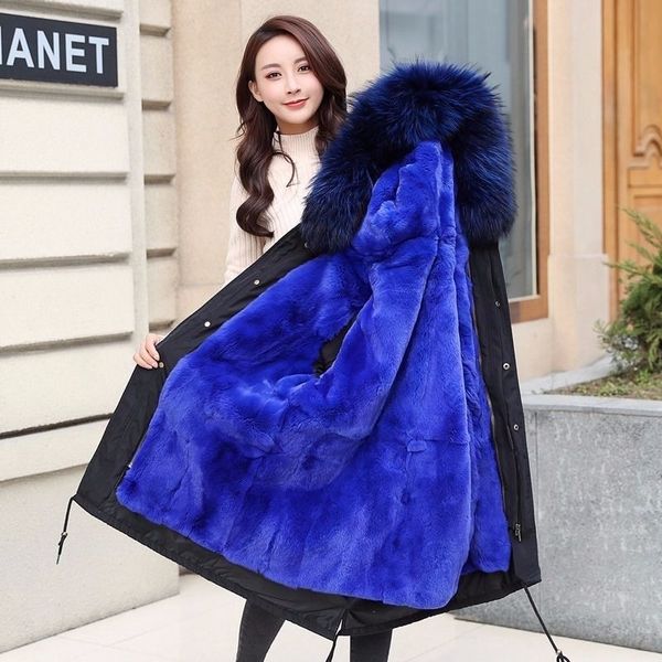 large real fox fur collar winter jacket women long outwear warm female down coat fur lining parka hooded winter coat women 201110, Black
large real fox fur collar winter jacket women long outwear warm female down coat fur lining parka hooded winter coat women 201110, Black