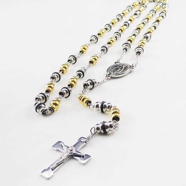 chains tisnium jesus cross pendant lady necklace woman stainless steel bead chain sweater long choker link1, Silver
chains tisnium jesus cross pendant lady necklace woman stainless steel bead chain sweater long choker link1, Silver